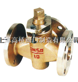 三通全铜法兰旋塞阀X44W-1.0T _供应信息_商机_中国制药网